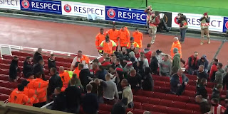 Kerusuhan London, Arsenal - FC Koln, 14 September 2017