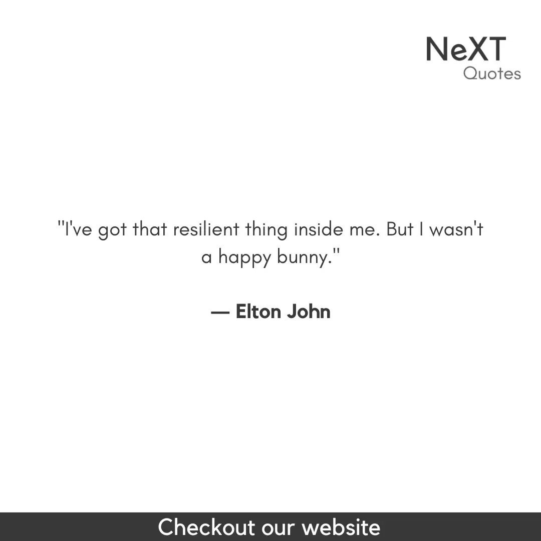 Elton John Quotes