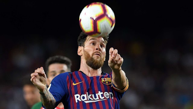 Messi's 11-year headed goal streak ends