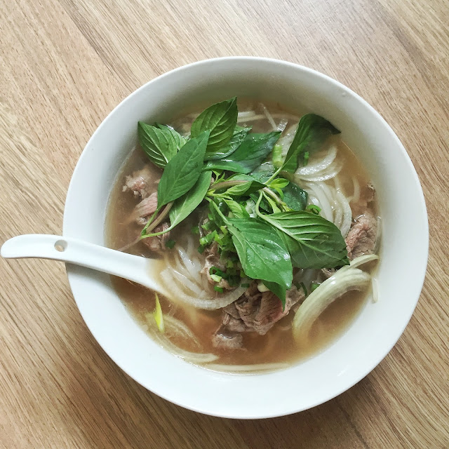 Bun Cha Vietnamese pho noodles