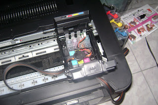 cara memasang infus printer Epson ME Office 82WD