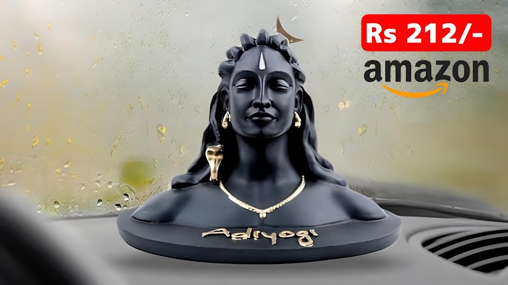 Adiyogi Shiv Ji Statue for Car Accessories from Amazon (Product Number - 62)