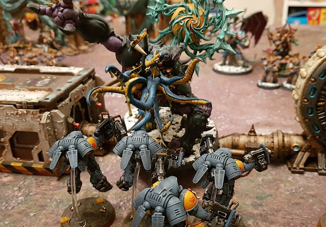 Space Wolves vs Thousand Sons - 2000pts - Maelstrom mission from Warhammer 40,000