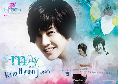 Kim Hyun Joong Calendar 2012 Mei