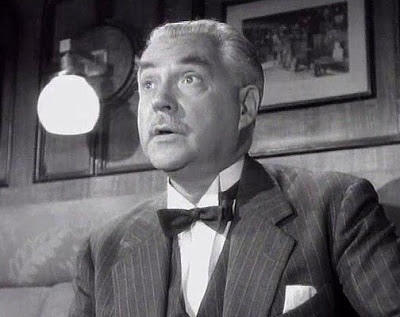 Nigel Bruce looking suitably bamboozled as Dr Watson