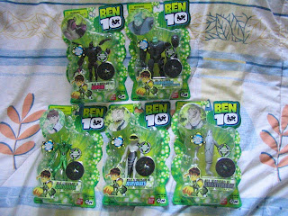 Ben 10 Tennyson Alien Collection SixSix Greymatter Ghostfreak Petrosapian Bounty Hunter Wildvine Ripjaws