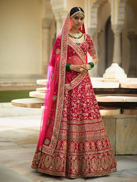 pretty-pink-wedding-lehenga-choli