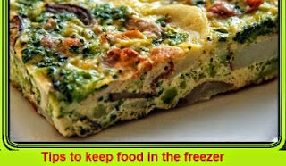 Refrigerator or freezer is very effective in storing food Nih Tips to keep food in the freezer