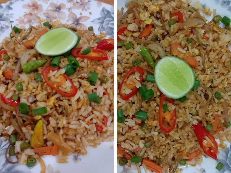 Nasi Goreng Mamak Style Memang Mudah Pastikan Ada Serbuk Maggi