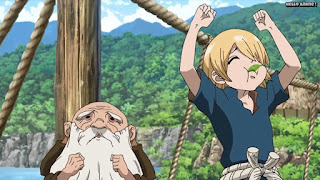 ドクターストーンアニメ 1期14話 銀狼 カセキ Dr. STONE Episode 14