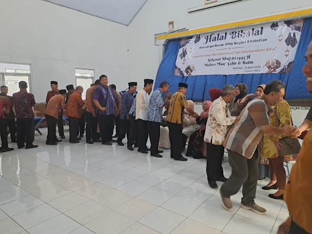 Halalbihalal Keluarga Besar SMA Negeri 3 Salatiga