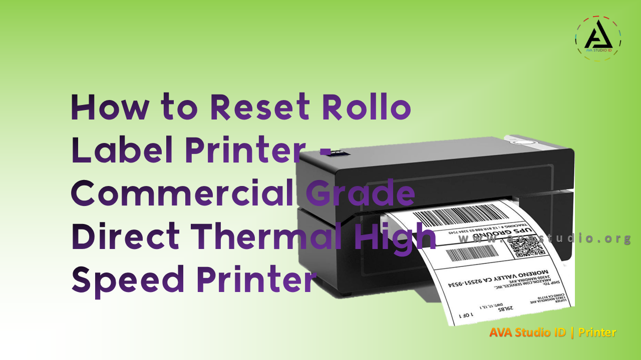 Rollo Label Printer - Commercial Grade Direct Thermal High Speed Printer