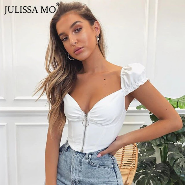 Tank Tops for Women, Ruffled & Off-the-Shoulder, cute crop tops, sexy crop tops, Fashion crop top, Women Tops,white tank top, beach casual wedding, casual beach dresses, V Neck Corset Crop Top, Aliexpress For Sale Services