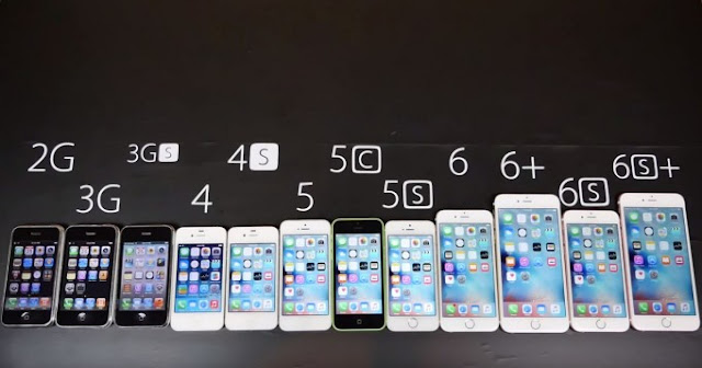 iPhone 6S and 6S Plus vs rest of iPhones - performance test