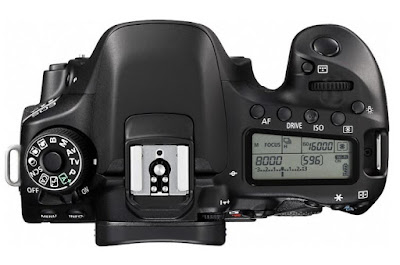 Canon EOS 80D Top View