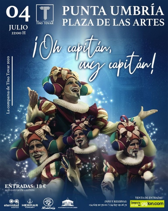 El primer premio de comparsas del Carnaval de Cádiz llega este sábado a Punta Umbría