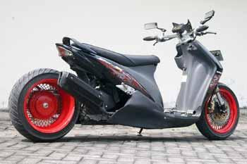 Modifikasi Suzuki Spin Low Rider