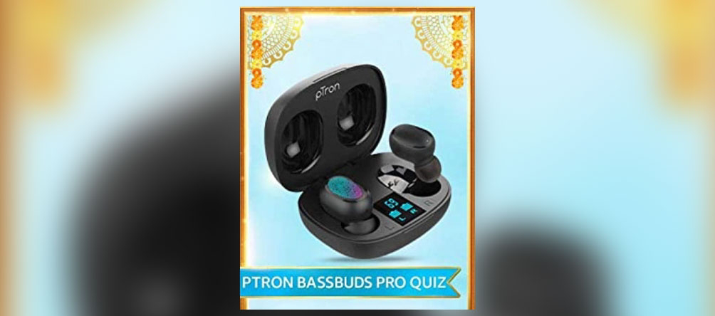 Amazon pTron Bassbuds Pro Quiz answers of 5th October 2020