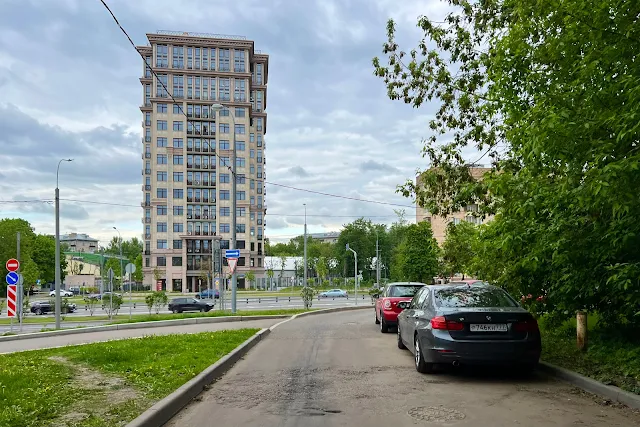 Проектируемый проезд № 6090, Ломоносовский проспект, жилой комплекс «Счастье на Ломоносовском»
