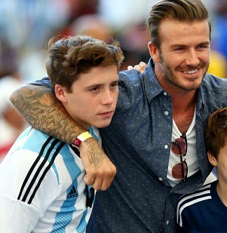 David Beckham's eldest son