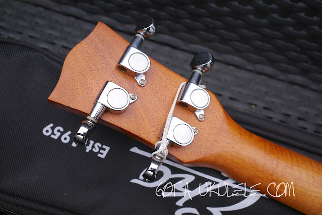 Eko Evo Cedar Top Tenor Ukulele tuners