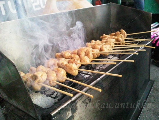 Adanya.Kau.Untukku: Sate Ikan dengan resepi lagi