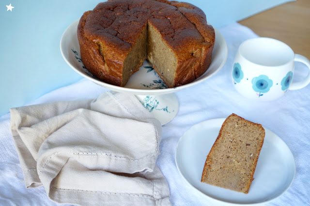 gâteau châtaigne sans lactose dessert