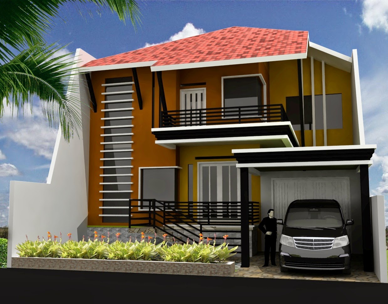 Gambar Rumah Idaman Minimalis Untuk Keluarga Desain Denah Rumah