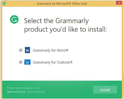 install grammarly for word