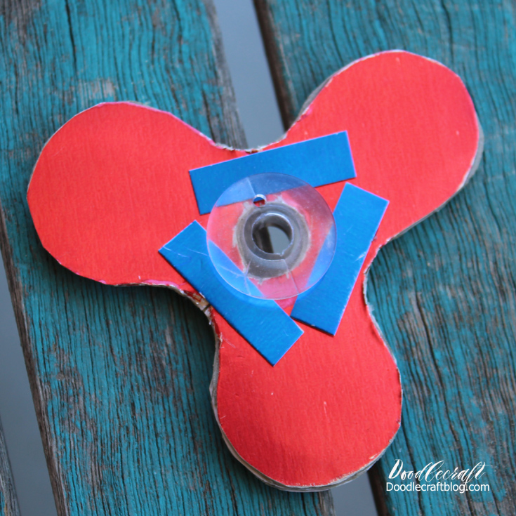 Upcycled Crafts: Make your own Fidget Spinner!