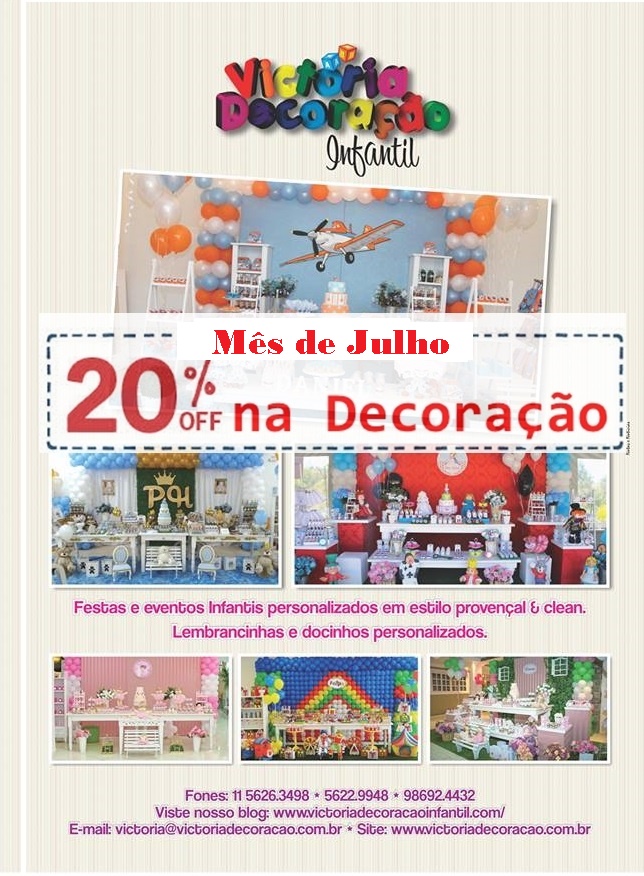 Promoção mês de Julho