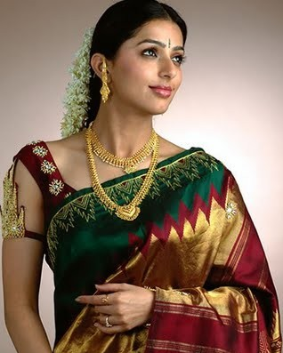 Indian wedding blouse designs 2011