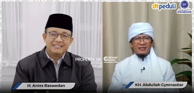 Anies  Baswedan, PSBB, Bansos, Aa Gym, Presiden Jokowi, Jokowi, Covid-19, Corona, Virus Corona, Gubernur Jakarta, Pilkada DKI