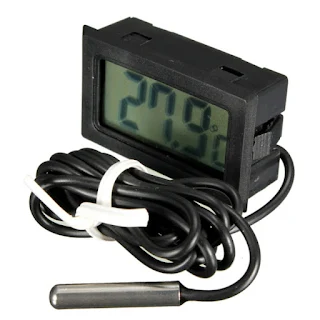 Aquarium LCD Digital Thermometer Fish Tank Water Digital Thermometer modeling simple hown - store