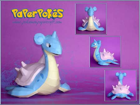 Lapras Papercraft