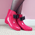 Fashion | Shoe Zone Red Bow Wellies