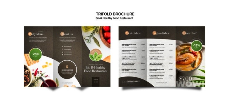  Download  template dan desain  katalog menu  makanan  psd yang 