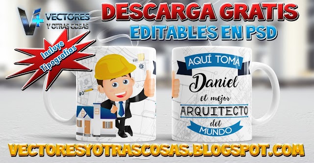 Diseño para sublimar Taza de Arquitecto - Tazas de Profesiones