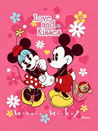  Jual Selimut New Seasons Blanket Mickey Love