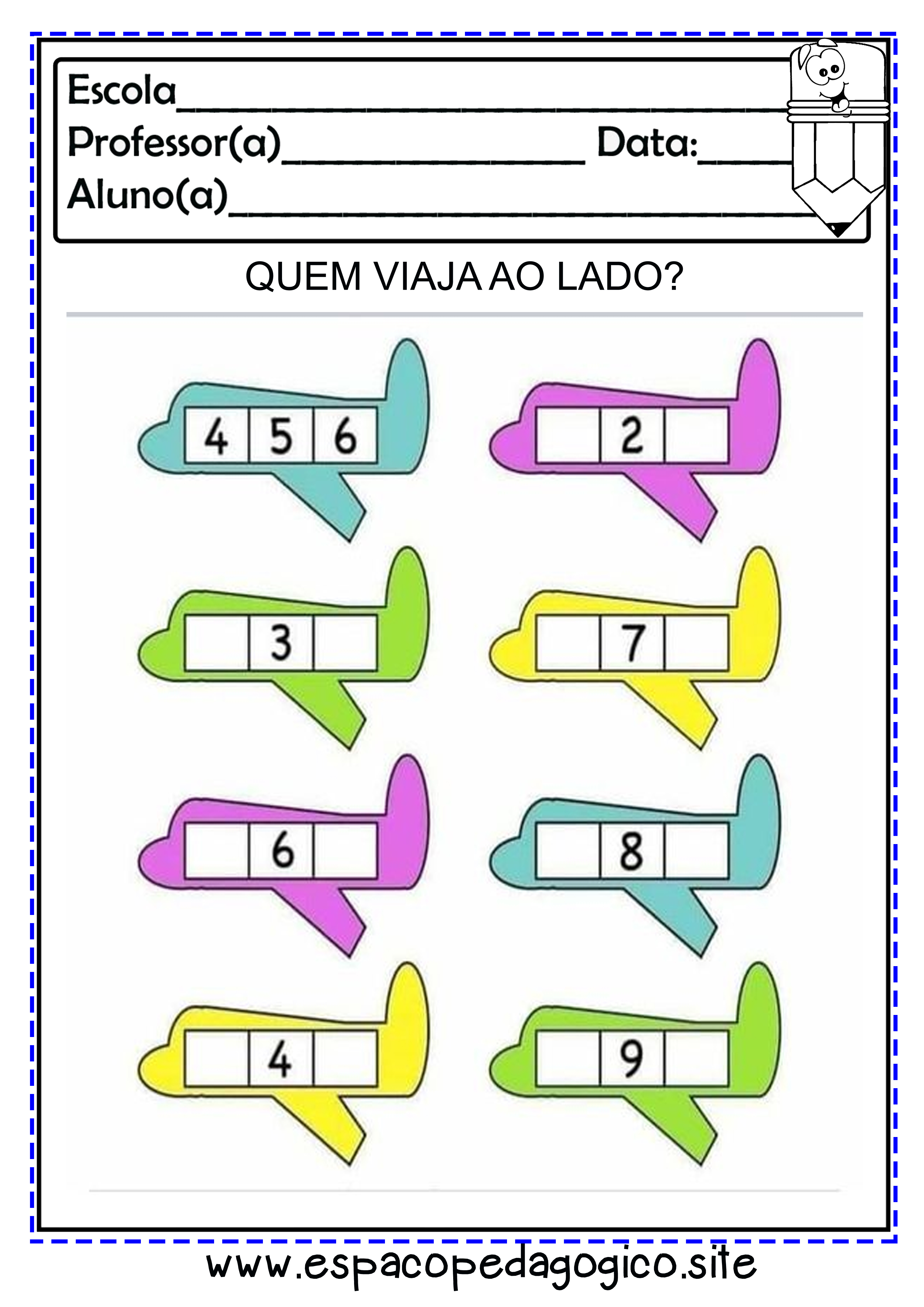 Matemática – Sequência, Número e Quantidade  Numeros e quantidades,  Atividades de alfabetização matemática, Atividades alfabetização e  letramento