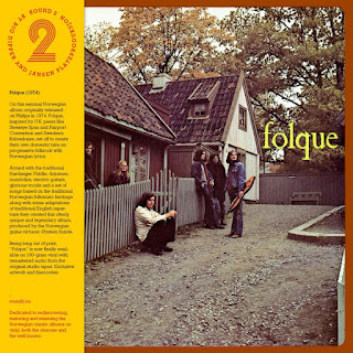Folque "Folque"1974 Norway Prog Folk Rock debut album