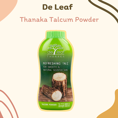 De Leaf Thanaka Talcum Powder
