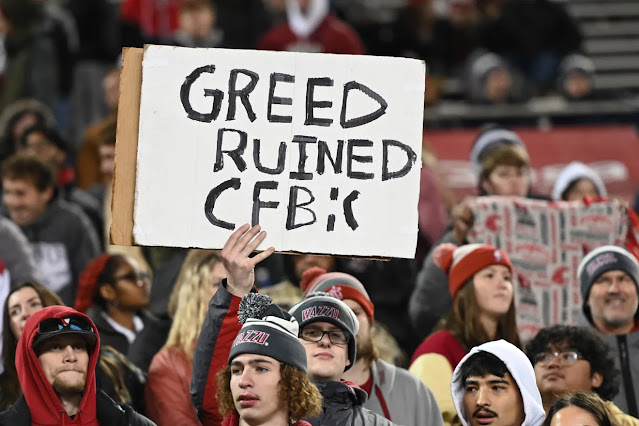 Greed killed college football