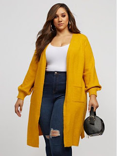 ¿Cómo combinar un cárdigan siendo Plus Size?