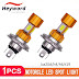 H4/BA20D 12W LED 4 COB Motorcycle Headlight Bulb 3000LM 6000K Hi/Lo Beam Light