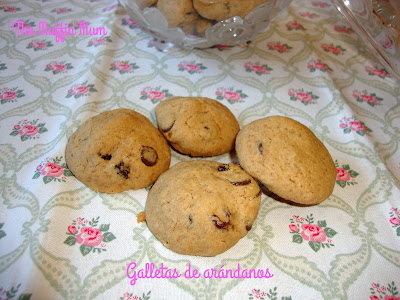 Galletas de arándanos