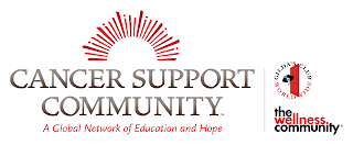 Cancer Support Community, Gilda's Club and The Wellness Community logos