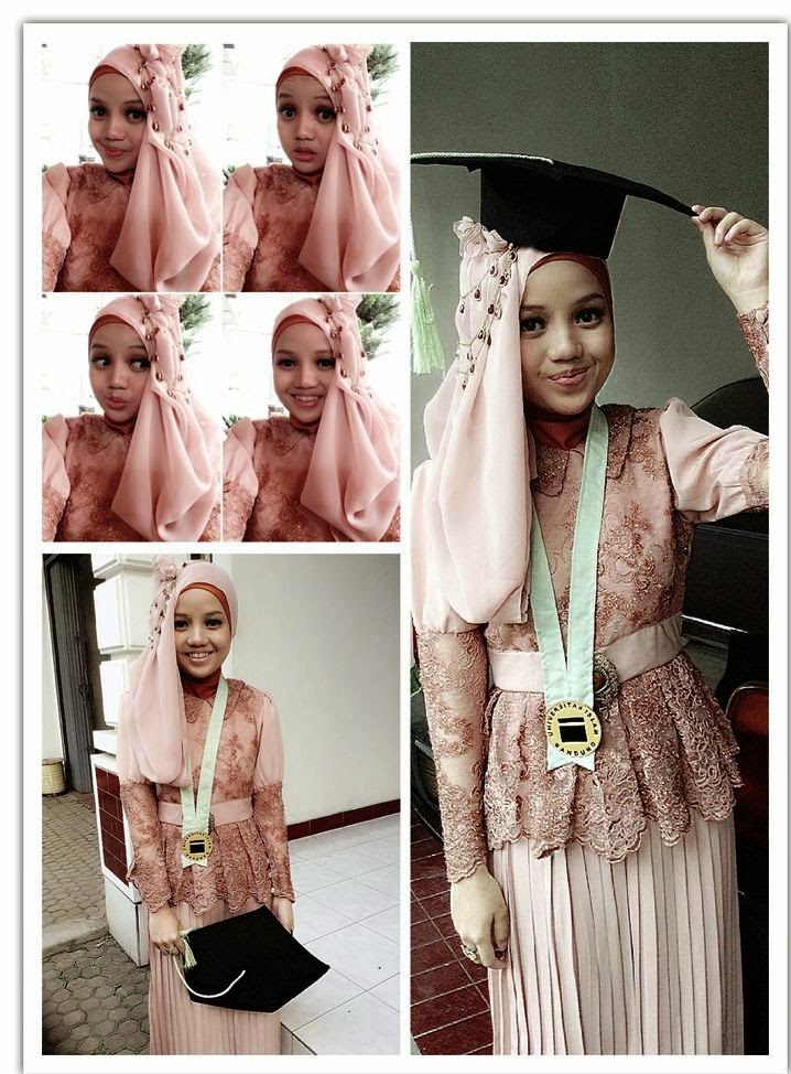  Model Kebaya Modern Wisuda Berhijab  Terbaru