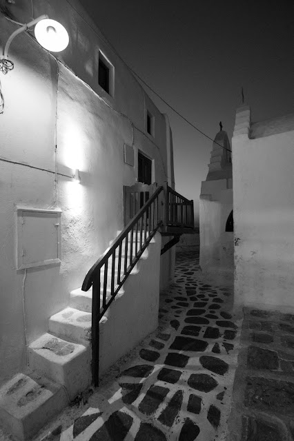 Mykonos town di notte