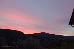 Sunrise in Tuscany, Italy worth waking up for!